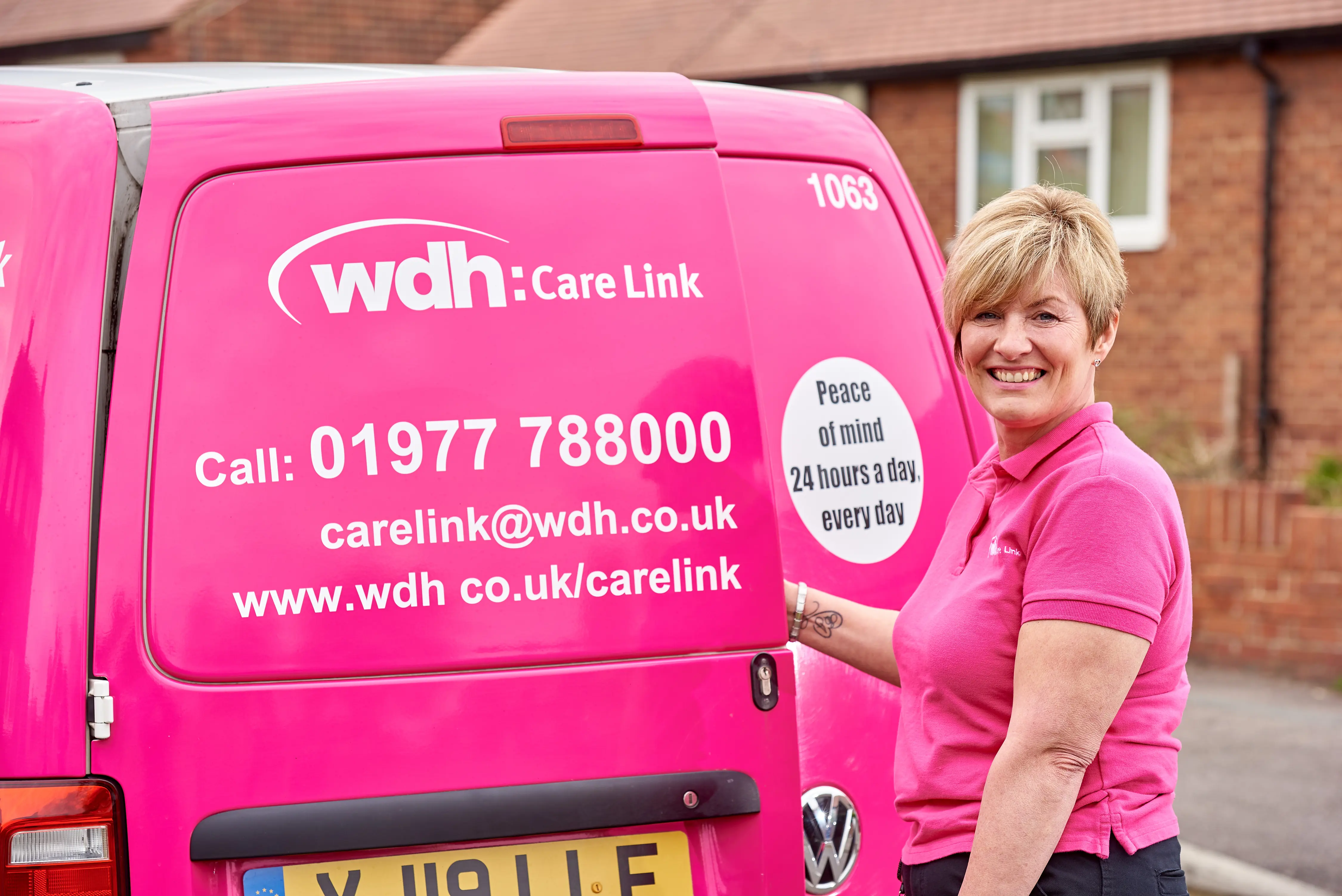 Image showing one of our Care Link vans.